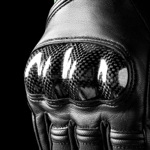 <span class=keywords><strong>Gants</strong></span> de moto en cuir imperméables pour l'hiver, compatibles écran tactile, avec manchette extensible, pour le cyclisme - Product Image 3