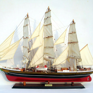 เรือจำลองไม้ทรงสูง STAD AMSTERDAM ของเล่นเป่าลมทำมือจากเวียดนาม สำหรับเด็กอายุ 5-7 ปี TS0077P GIA NHIEN CO. LTD - Product Image 1