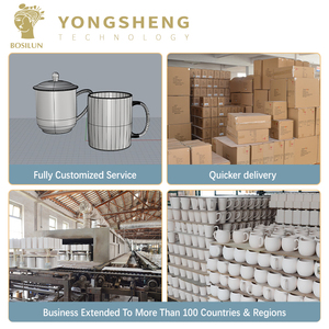 Tazza <span class=keywords><strong>da</strong></span> caffè in ceramica riciclata collezione minimalista tazza <span class=keywords><strong>da</strong></span> tè bianca sostenibile e piattino con porta biscotti | YST fabbrica di ceramiche - Product Image 6