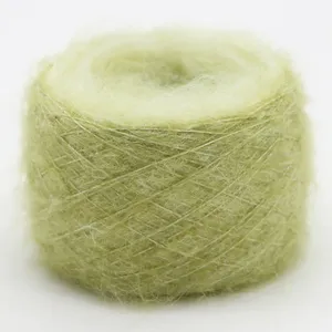 Custom Chunky Yarn 6NM/1 /1 gradient mohair Fancy yarn for crochet 50%acrylic21%nylon20%polyester7%wool2%spandex blended yarn