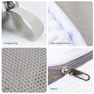 Sac à <span class=keywords><strong>linge</strong></span> en <span class=keywords><strong>filet</strong></span> de coton et polyester durable et personnalisé <span class=keywords><strong>pour</strong></span> <span class=keywords><strong>machine</strong></span> à laver, <span class=keywords><strong>pour</strong></span> nettoyer les chaussures - Product Image 2