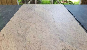 UNION - Losa de Granito Blanco Cachemir Natural Pulido de Primera Calidad, Corte a Medida, Ecológico, Ligero, Diseño Gráfico - Product Image 2