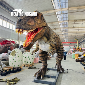 Fabricant de dinosaures grandeur nature pour l'extérieur, dinosaures animatroniques pour parc à thème sur le thème des dinosaures, RAD-066, détails réalistes, texture réaliste - Product Image 2