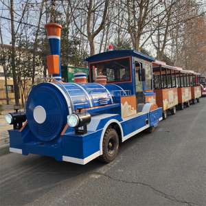 Train touristique de 40 sièges bon marché d'usine de la Chine pour l'utilisation de centre d'affaires de centre commercial de <span class=keywords><strong>parc</strong></span> d'attractions - Product Image 1