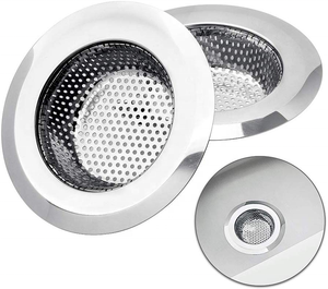 Filtre d'évier en acier inoxydable, <span class=keywords><strong>pour</strong></span> la cuisine, anti-colage au sol, personnalisé, 1 pièce - Product Image 1