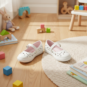 Zapatos de Vestir Coreanos OZKIZ para Niños de 2 a 7 Años, Transpirables, de Cuero, para Primavera/Otoño, Moda Infantil con Brillantes, Venta al Por Mayor - Product Image 3