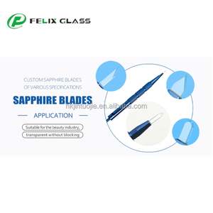 Hojas de Vidrio de Zafiro OEM para Dermatología, Implantes Foliculares, Alta Transparencia, Dureza 9 Mohs, Anti-Impacto, Herramientas Quirúrgicas, 3 Años - Product Image 4