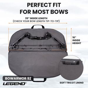 Accessoires de chasse multifonctions haute performance pour le tir à l'arc, sac pour arc à poulies, étui souple pour arc, organisateur de flèches - Product Image 6