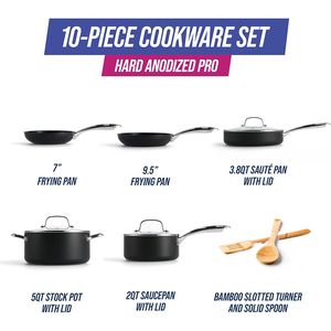 6 Piece Cooking Pots Glass Lids Bakelite Handles Dishwasher Oven Safe Gas <b>Induction</b> Stoves Forged Ceramic Non-Stick <b>Cookware</b> <b>Set</b> - Product Image 2