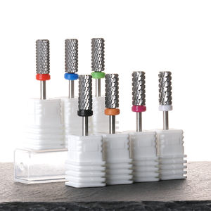 5.0 מ "מ ברמה גבוהה חבית קצת שטוח העליון בטיחות להשתמש בשיער הסרת ג 'ל אקריליק מקדח חותך כרסום חותך את מקדחה קרביד - Product Image 6