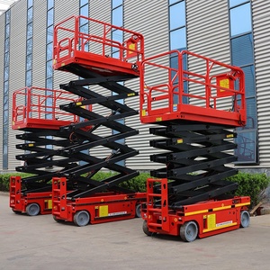 Piattaforma Elevatrice a Forbice Elettrica 12m per Sollevamento, Trazione e Posizionamento - Product Image 3