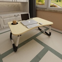 Bureau d'ordinateur pliable de petite taille au design moderne, prix d'usine, en bois, pour étudiant