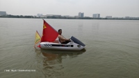 Bateau/Kayak/Kart en rotomoulage PEPC composite de haute technologie, double moteur, double batterie, qualité compétition, marque OEM, vente en gros