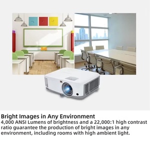 โปรเจคเตอร์วิดีโอระดับมืออาชีพ <span class=keywords><strong>ViewSonic</strong></span> PJB523W DLP 4500Ansi ลูเมนส์ 1080P WXGA โปรเจคเตอร์สำหรับธุรกิจ การศึกษา โปรเจคเตอร์ 3 มิติ - Product Image 4