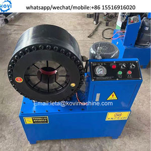 <span class=keywords><strong>Presse</strong></span> à tube automatique 1/4 "jusqu'à 4" Machine à boucle de tube de sertissage de tuyau en aluminium électrique - Product Image 5