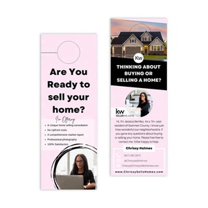 Flyers publicitaires pour hôtels, impression personnalisée, laminage brillant, vente en gros d'usine, haute qualité, pour lavage à pression - Product Image 5