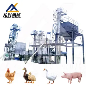 Provide Scheme Design High Quality Automatic Small Poultry Feed Making Machine