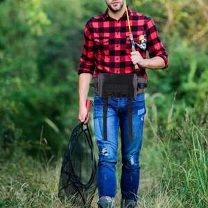 Sac banane multifonctionnel étanche pour le camping, la <span class=keywords><strong>randonnée</strong></span> et la pêche avec sangle réglable - Product Image 4