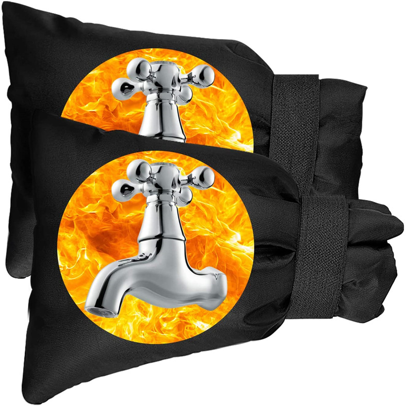 Наружные водонепроницаемые изоляционные крышки для крана для предотвращения замерзания смесителя водой/Защитная крышка для садовой трубы