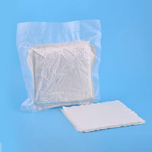 使い捨てのベストセラー品質の糸くずの出ないクラス100ホワイトニットマイクロファイバーレーザーシールクリーンルームワイパー - Product Image 3