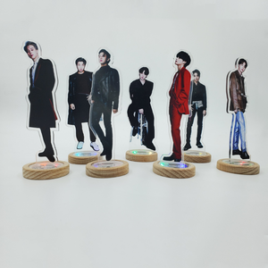 KPOP Idol Bangtan Boys <span class=keywords><strong>DICON</strong></span> แฟลชพลาสติกใสขาตั้งขาตั้งอะคริลิค - Product Image 1