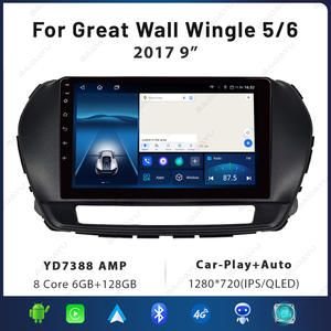 BAIDAYU Écran tactile multimédia Android 13 de 9 pouces GPS USB CarPlay Android Auto Aide au recul Affichage IPS Great Wall Wingle 5 6 <span class=keywords><strong>2017</strong></span> - Product Image 3