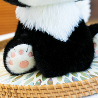 Peluche Miku Chat Fille Brodée - Nouveau Cadeau Mignon et Adorable de Dessin Animé, Remplissage en Coton PP Super Doux pour Soulager le Stress et Anniversaire