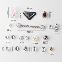 Nouveau Style fantaisie bijou diamant sabot breloques Bling strass usine Stock bricolage accessoires chaussures chaussures décorations chaussures breloques