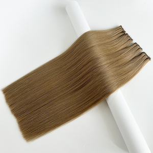 2025 <strong>New</strong> Arrival Remy Hair Seamless Double Drawn Genius Weft Easy to Wear Silky <strong>Straight</strong> Wave in Bulk - Product Image 4