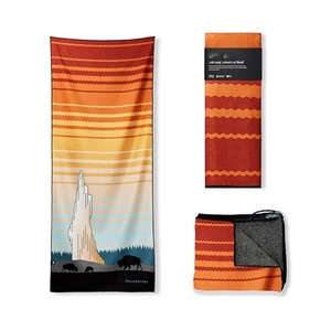 Serviette de plage personnalisable à motif géométrique abstrait, douce et très absorbante, extra-large, idéale pour <span class=keywords><strong>la</strong></span> plage - Product Image 1