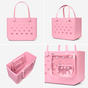 Sac fourre-tout personnalisé en EVA grande capacité, sac de plage en EVA imperméable, lavable, durable, style silicone, vente en gros pour la plage, les voyages et la piscine - Product Image 1