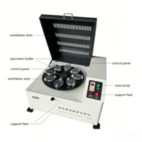 Machine d'essai d'abrasion de la glaçure céramique de haute qualité avec garantie d'un an, équipement d'essai de la glaçure céramique