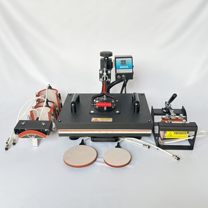 Hybons Hy-1606 8in1 Semi-Automatic Heat Press Machine for Mug T-<b>Shirts</b> Logo Plate Printing-New 110V/220V Hy-1606 8 in 1 Heat Pre - Product Image 3