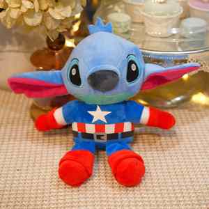 8 Inch Marvel Stitch Thú Nhồi Bông Unisex Trẻ Em Búp Bê Bán Buôn Nổi Tiếng Phim Hoạt Hình Nhân Vật Đồ Chơi Sang Trọng Cho Claw Máy - Product Image 3