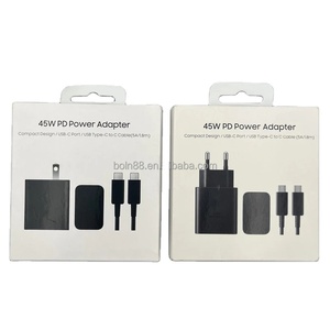 Sản xuất tại Việt Nam EP-T4510 UK Cắm 45W gan siêu nhanh sạc <span class=keywords><strong>Adapter</strong></span> cho Samsung S24 S23 siêu với 1.8m 6FT 5A Cáp - Product Image 4