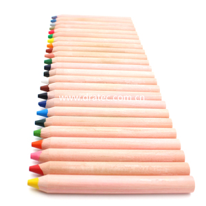 <span class=keywords><strong>Crayon</strong></span> de cire géant 3-en-1 OEM 24 couleurs avec taille-<span class=keywords><strong>crayon</strong></span>, <span class=keywords><strong>crayon</strong></span> de cire géant 3-en-1, <span class=keywords><strong>crayon</strong></span> aquarelle pour enfants, vente en gros - Product Image 1