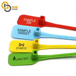 Chất lượng cao ydps504 PP + PE container Con dấu nhựa dùng một lần con dấu thể hiện an ninh con dấu kéo chặt chẽ an ninh với số serial - Product Image 1