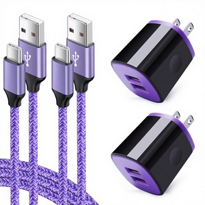 <span class=keywords><strong>Cargador</strong></span> Rápido de Pared con Cable Trenzado, Diseño Ligero para Viajes, Compatible con S26/S25/S24/S23/S23+/S22/<span class=keywords><strong>S21</strong></span>/<span class=keywords><strong>S21</strong></span>+/Note 20 Ultra/S20 <span class=keywords><strong>FE</strong></span> <span class=keywords><strong>5G</strong></span> - Product Image 3