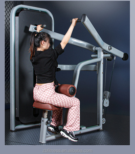 Équipement commercial de forme physique avant lat pulldown machine latérale tirer vers le bas équipement chargé par broche - Product Image 3