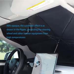 Custom Logo Uv Protection <b>Sun</b> Shade Umbrella for Windshields of Various <b>Car</b> Windshield Portable <b>Car</b> Foldable Sunshades - Product Image 5