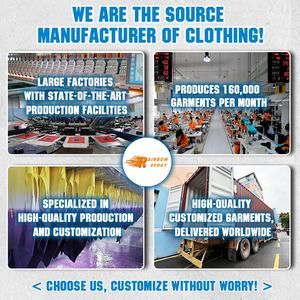 بخاخ قوس قزح بشعار مخصص ملابس الشارع للرجال بنطال عتيق بساق مستقيمة متعدد الجيوب فضفاض من الدنيم الحمضي بنطال كارجو للرجال - Product Image 6