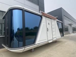 Casa cápsula ecológica de lujo para exteriores a precio de fábrica, hotel cápsula espacial, habitación cápsula, cabaña prefabricada tipo Apple, casa contenedor. - Product Image 5