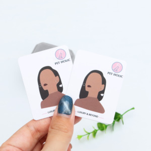 Cartes de présentation de bijoux en papier kraft avec logo personnalisé pour boucles d'oreilles, colliers, bracelets et bandeaux - Product Image 5