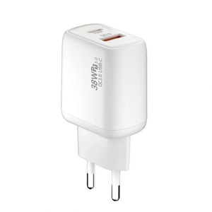 38W USB A+<b>C</b> PD Super Fast Charging QC 3.0 Cell Phone Power <b>Adapter</b> USB-<b>C</b> 20W Wall Charger - Product Image 5