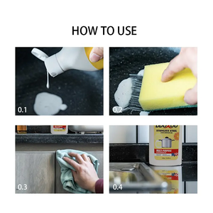 Nettoyant multifonction en acier inoxydable de haute qualité 550g <span class=keywords><strong>DDO</strong></span>, efficace pour nettoyer les fours de cuisine, produit liquide très vendu sur Amazon pour la salle de bain - Product Image 5