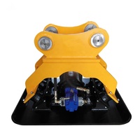 Compacteur à plaques vibrantes hydraulique pour mini-excavatrice avec moteur Yamaha, modèle GT-PC08, composant moteur principal