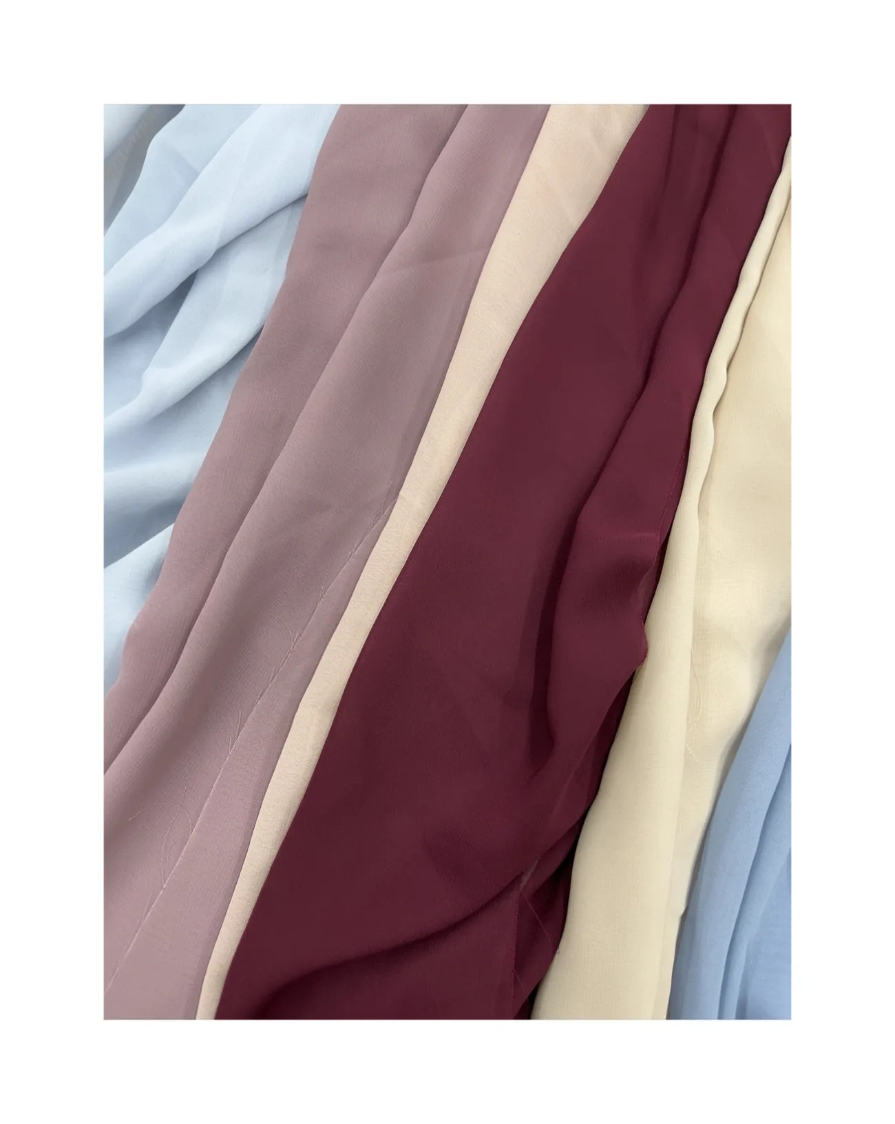Fabbrica cinese vendita calda moda vestito moderno 100% poliestere raso di seta chiffon tessuto tessile