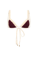 XF 2027 Nouvel ensemble de bikinis personnalisés rouge rubis ivoire abricot, maillot de bain 2 pièces, vêtements de plage, maillot de bain pour femmes, fabricant de maillots de bain