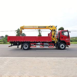 Grue montée sur camion Shacman 8 tonnes à conduite gauche/droite pour la construction et le transport en Afrique - Product Image 4
