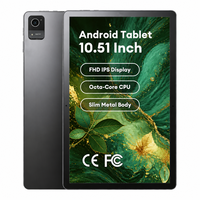 Tablet Anak Grosir Kustom 10.51 Inci Android 14 T616 6GB 128GB 6000mAh GPS Dual SIM MicroSD untuk Pendidikan dan Belajar Anak